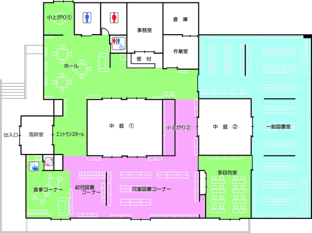 センター平面図