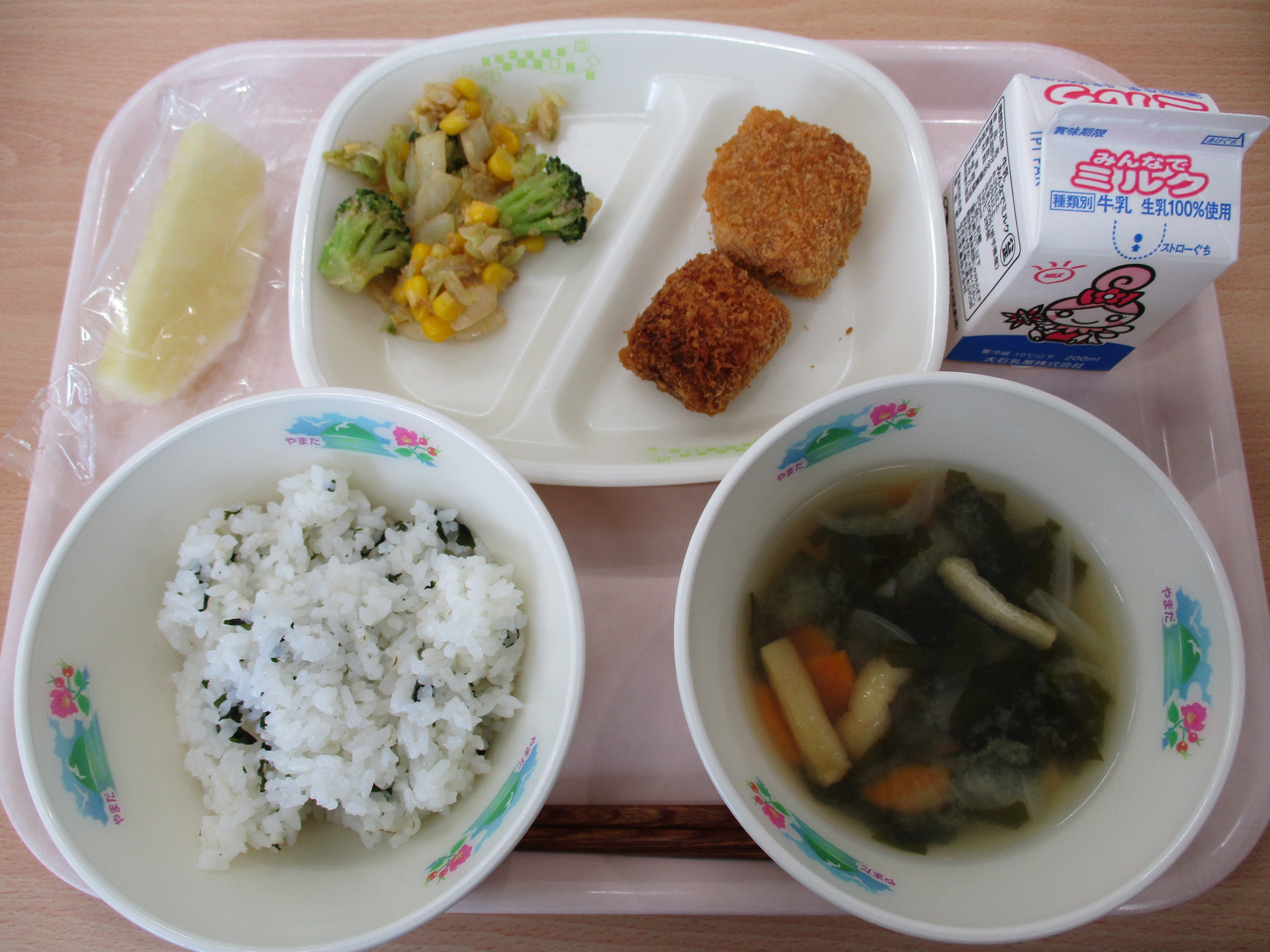 学校給食の写真紹介 山田町立学校給食センター 令和3年度9月前半分 岩手県山田町ホームページ